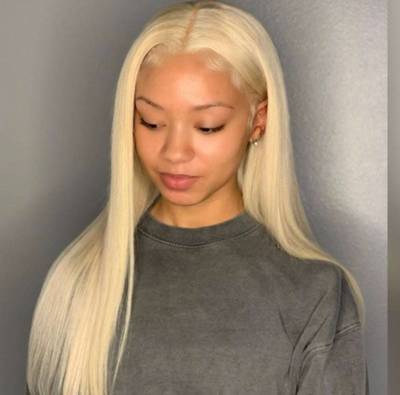 16” Straight 613 Blonde 13x4 Lace Front Wig The Boss Hair 231