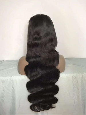 Body Wave 13x4 Full Frontal Lace Wig 180% Density Human Hair 20~28 inch The Boss Hair 215