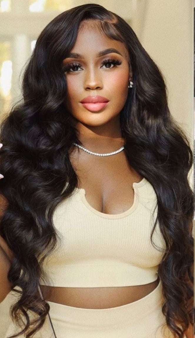 Body Wave Lace Front Wigs 9A Brazilian Human Hair Pre Plucked The Boss Hair 183