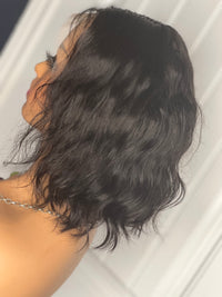8” 13x4 Loose Wave Pre-Cut - Swinging Bob Lace Front Wig