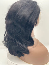 18" Body Wave 13x4 Lace Front Wig, 150% Density Brazilian Hair